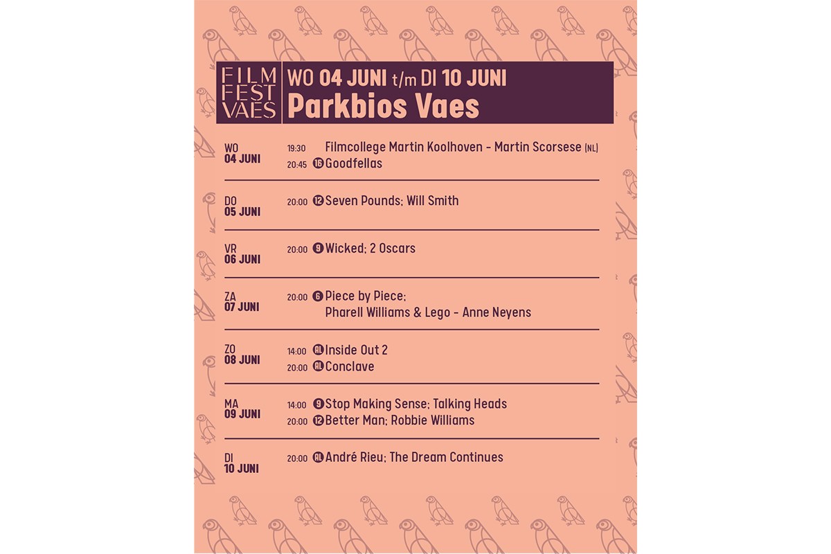 Film Fest Vaes: 4 tm 10 juni 2025!